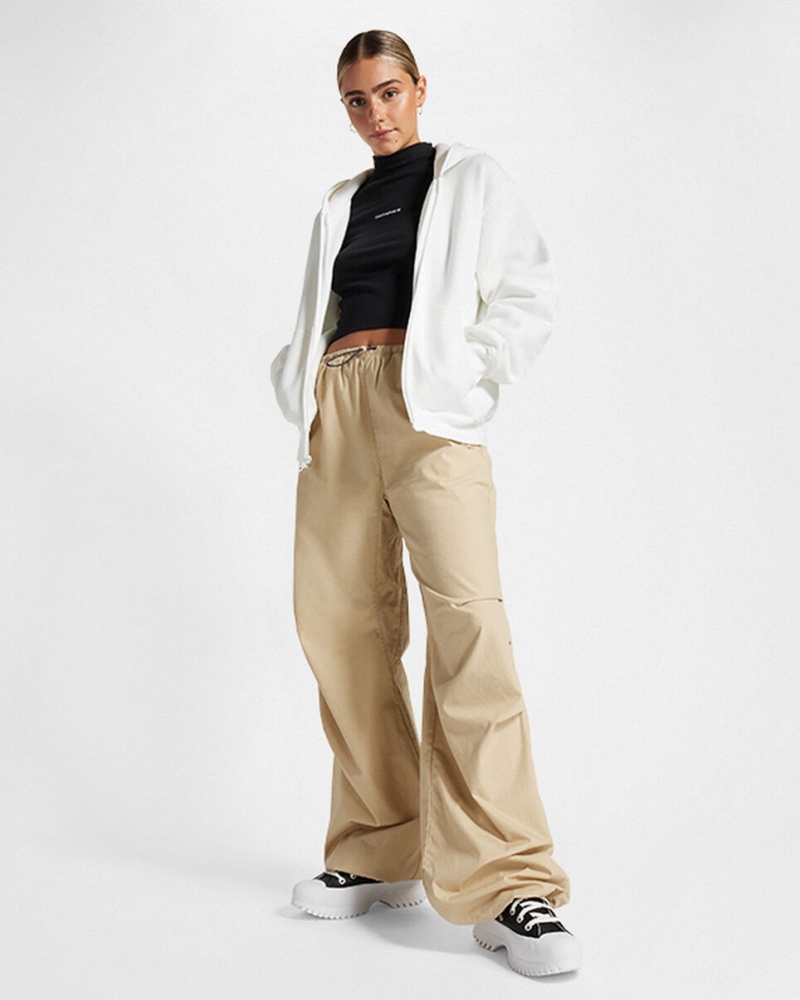 Converse Wordmark Korta Sleeve Top Svarta | 824QFUITN